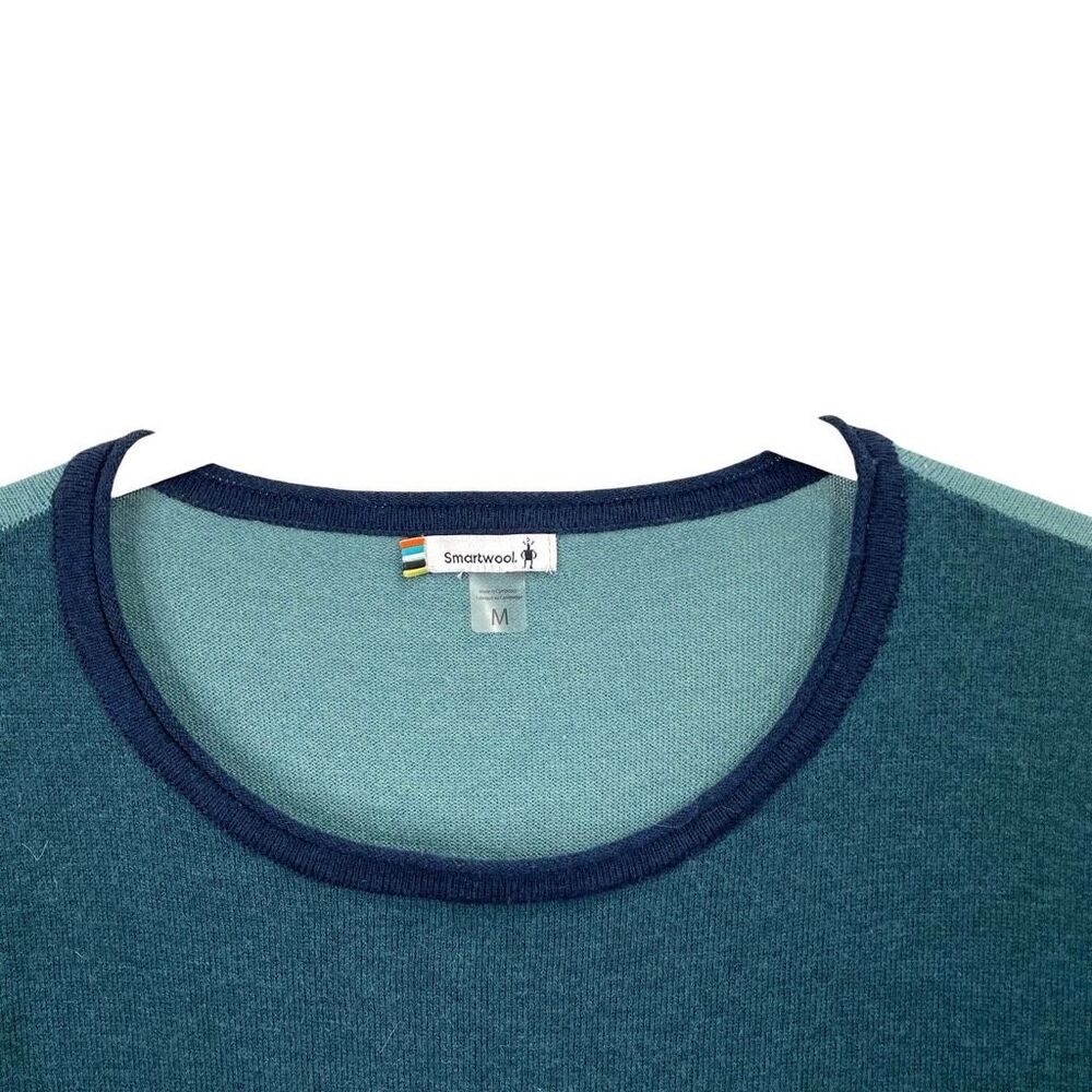 Smartwool Shadow Pine Colorblock Crew Sweater Siz… - image 3